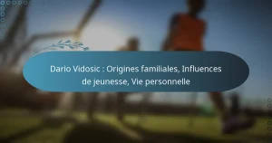 Read more about the article Dario Vidosic : Origines familiales, Influences de jeunesse, Vie personnelle
