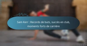 Read more about the article Sam Kerr : Records de buts, succès en club, moments forts de carrière